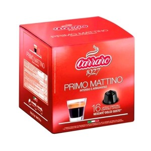 Кофе в капсулах Carraro Primo Mattino, 16 капсул Dolce Gusto